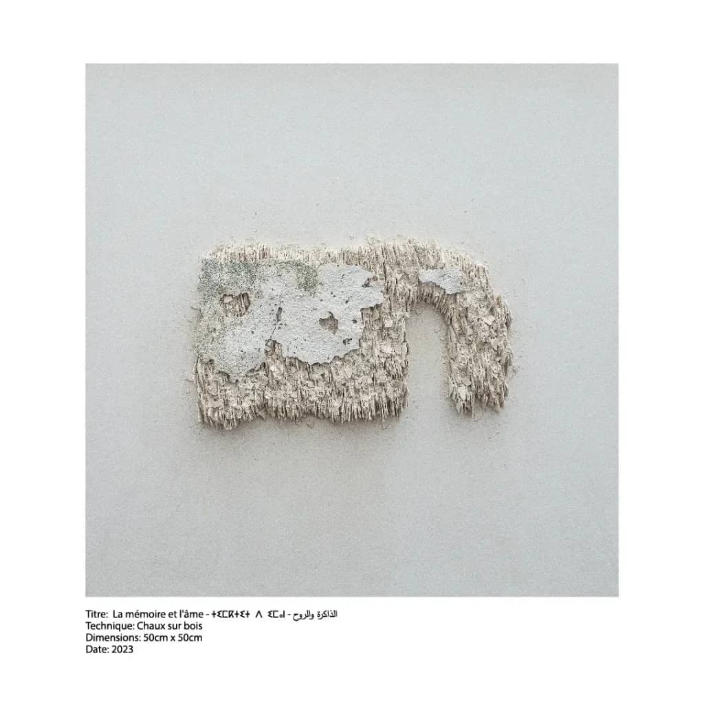 Œuvre de Noureddine Ouarhim — n° 18